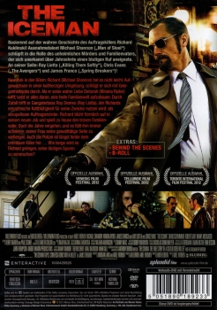 The Iceman - Liebender Ehemann. Fürsorglicher Vater. Skrupelloser Killer. - (Vermietrecht) - Einzel-DVD - Neu & OVP
